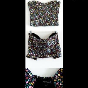 Talula Bustier Floral top